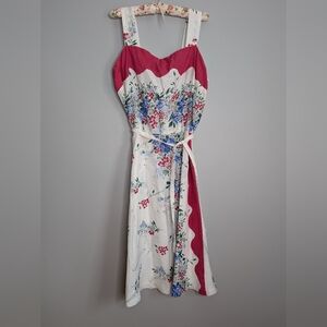 Vintage 70's summer floral dress